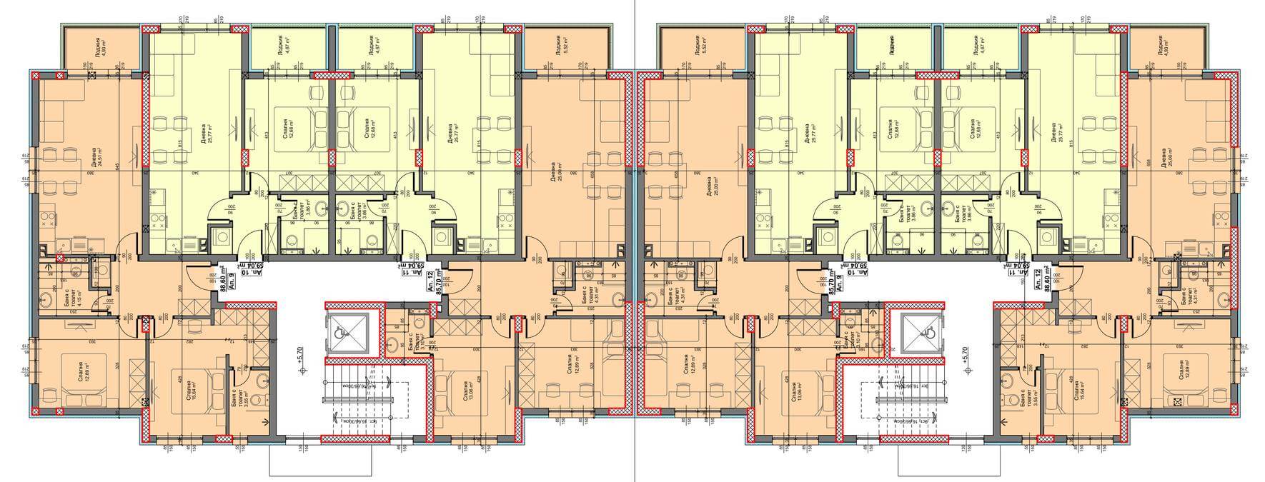Жилищна сграда Gora