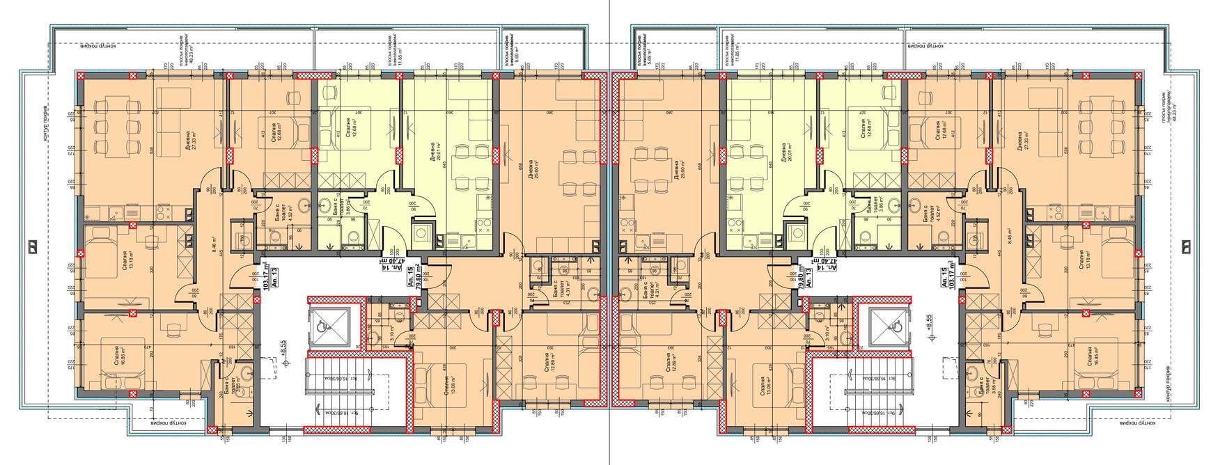 Жилищна сграда Gora