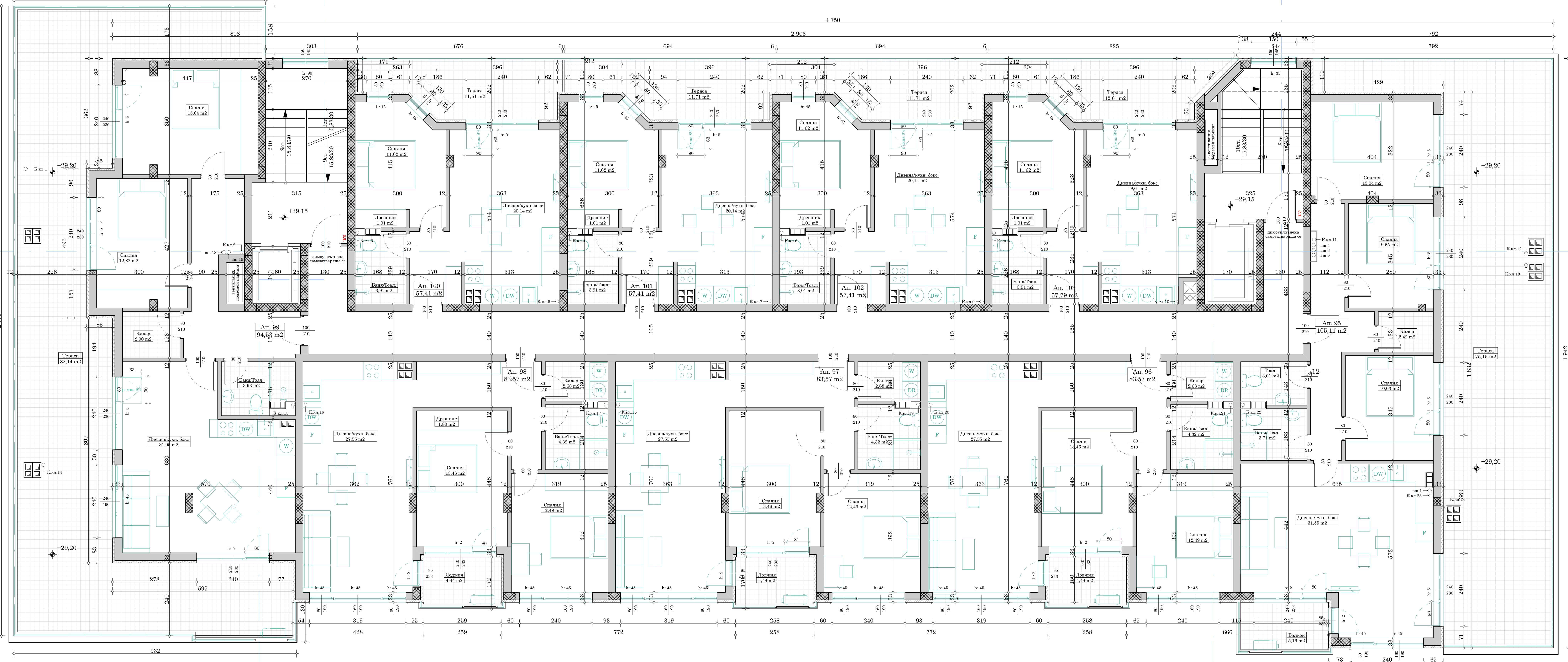 Жилищна сграда Rodina