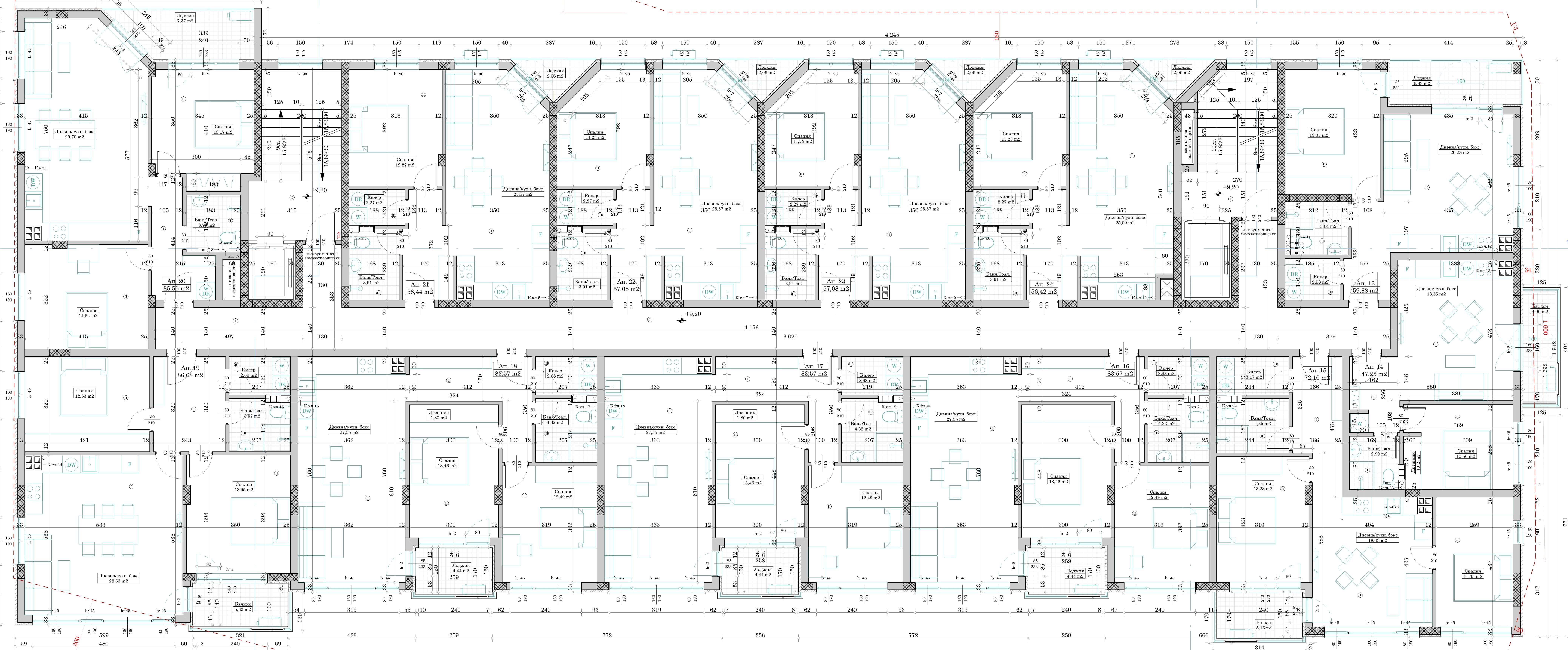 Жилищна сграда Rodina